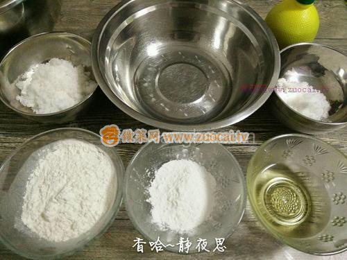 8寸戚风蛋糕的做法