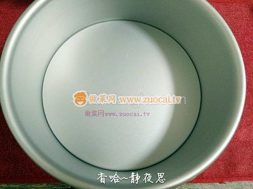 8寸戚风蛋糕的做法