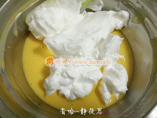 8寸戚风蛋糕的做法