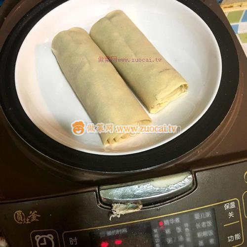 豆皮鸡肉卷的做法