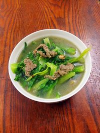 油麦菜牛肉汤的做法步骤8