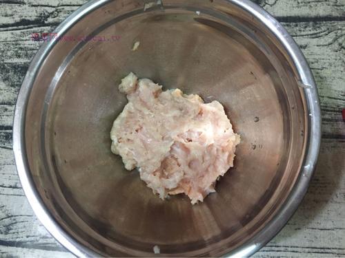 芝心鸡肉丸的做法