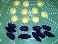 紫薯香蕉酥的做法步骤7