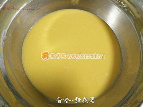 8寸戚风蛋糕的做法