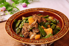 土豆炖排骨