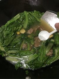 油麦菜牛肉汤的做法步骤7