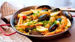 西班牙海鲜饭的做法视频