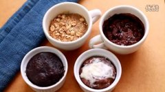 微波炉蛋糕（Mug Cakes）的做法视频