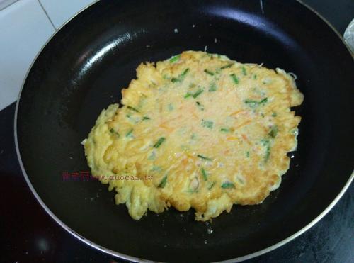 爱心鸡蛋饼的做法