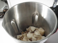 荸荠百合豆浆的做法步骤4
