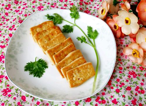 黄金豆腐条的做法
