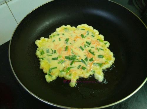 爱心鸡蛋饼的做法