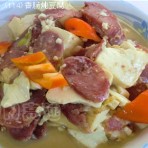 香肠炖豆腐