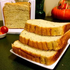 奇亚籽素面包(面包机版)的做法